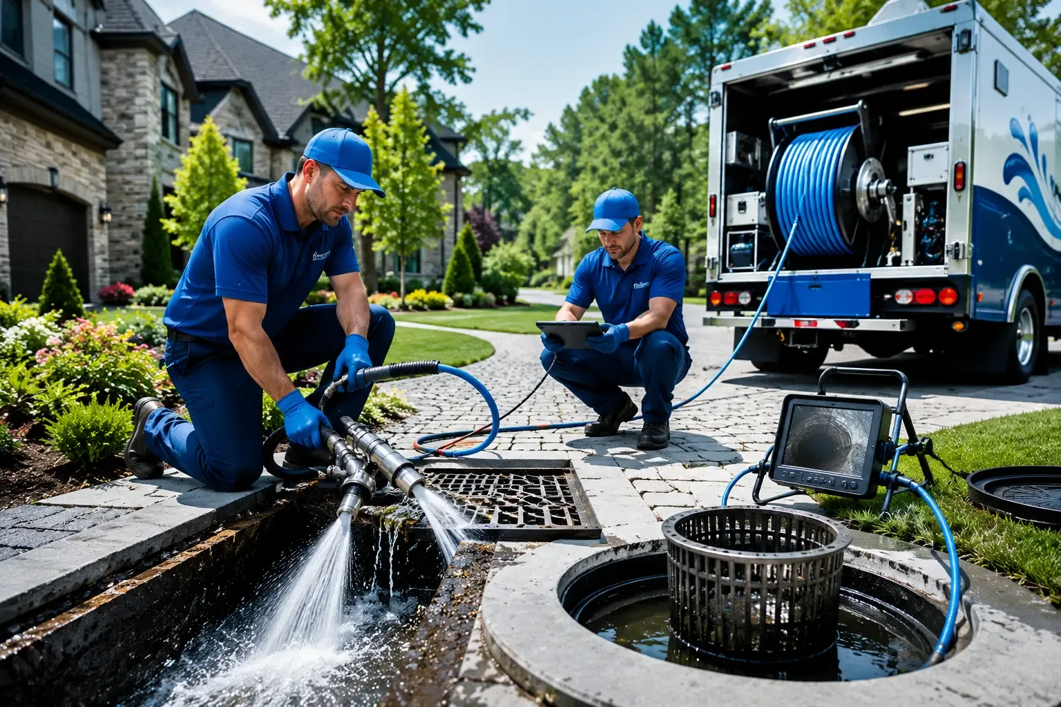 Local outdoor drain cleaning professionals in Sanford, MI
